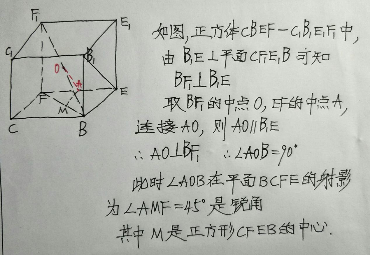 7.7-数学-平面图形的正投影的形状