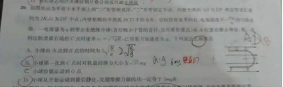 20.4.2《高考理科综合小卷实战》答疑