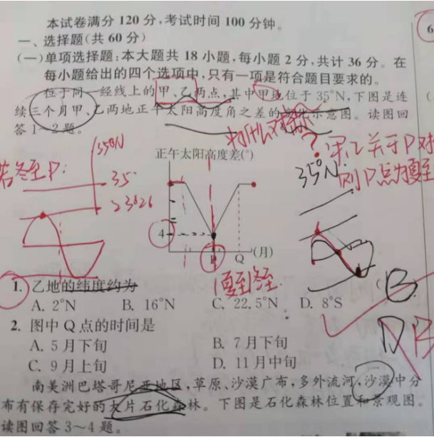 21.3.12《高考优化28套地理》答疑