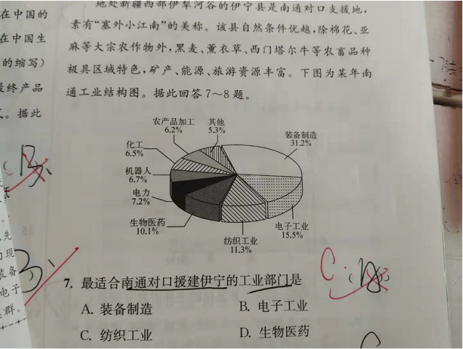 21.10.29《高中地理必修第二册》答疑